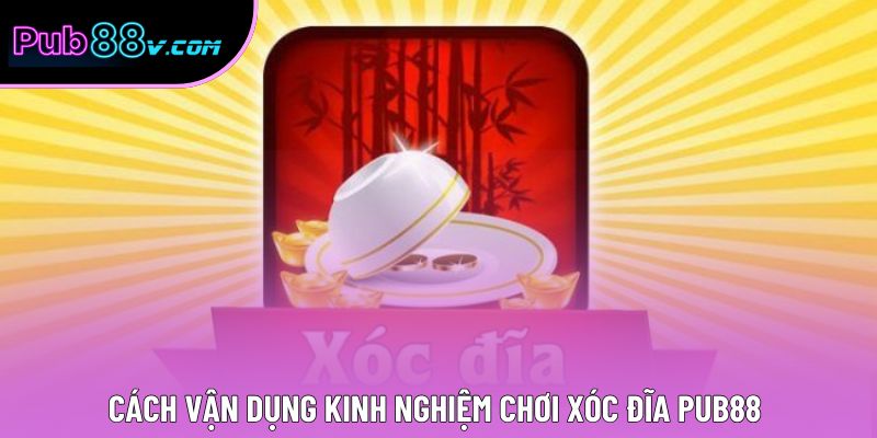 Cách vận dụng kinh nghiệm chơi xóc đĩa Pub88 